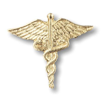 Prestige Medical-Large Gold Caduceus-MedTech-1